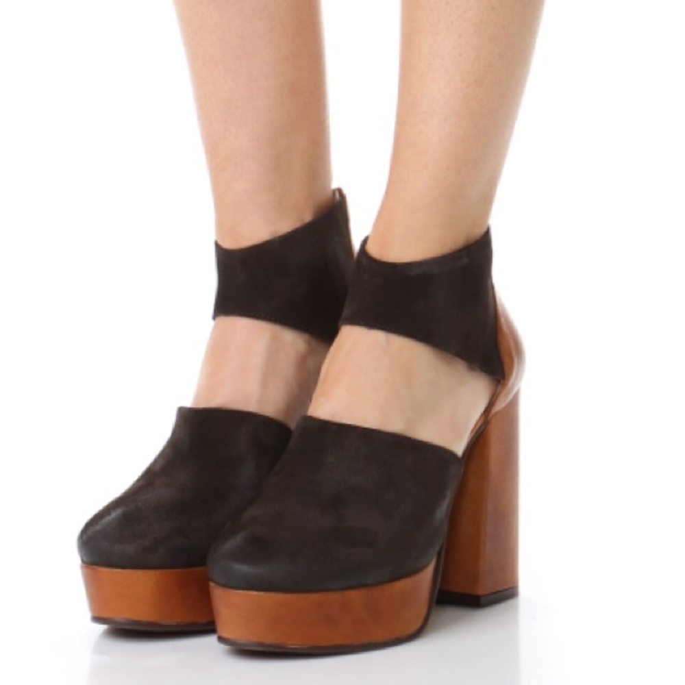 Free People Luxor Swede heels